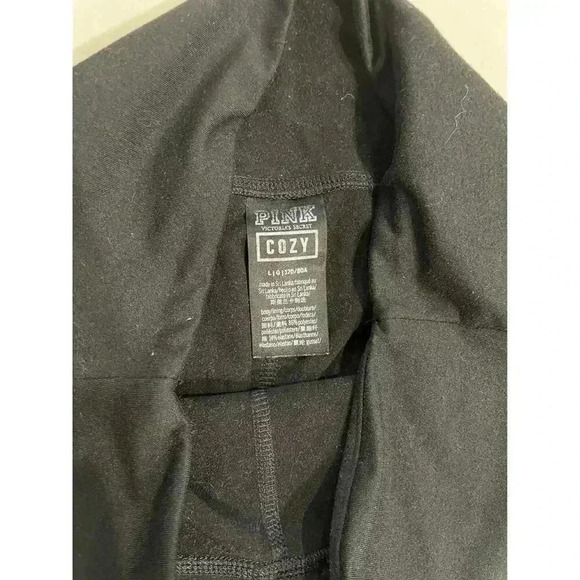 PINK Victoria’s Secret Cozy Lace Up Leggings Women’s Size Large - Picture 5 of 6